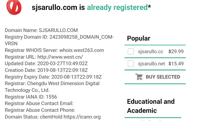 Sarullo China Fake